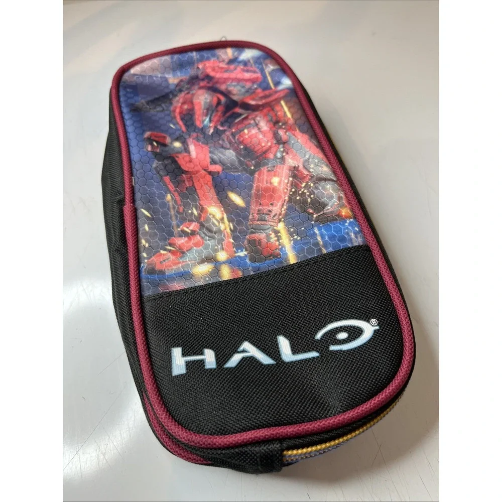 Chenson Halo Pencil Case Holder Cosmetics Bag Pouch Master Chief Xbox Microsoft